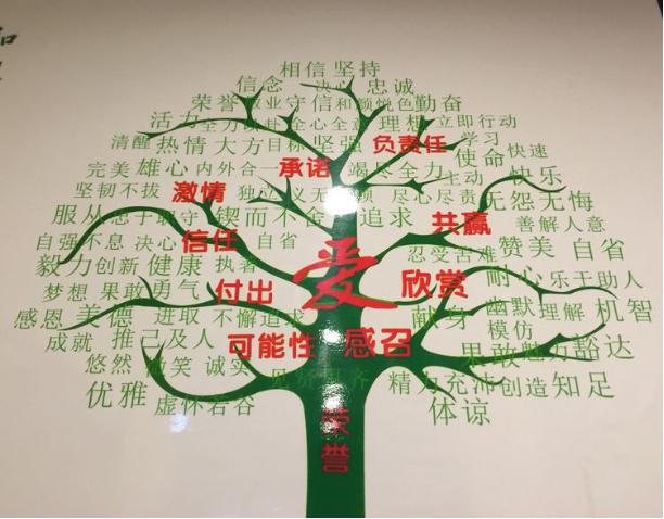 東晟密封件公司的企業(yè)文化之一：讓愛心之樹長(zhǎng)青