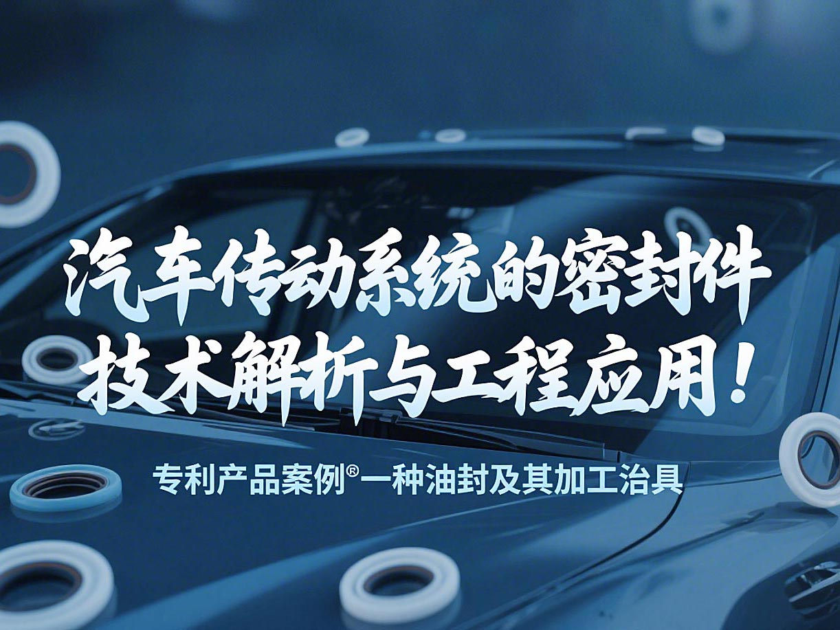 專利產(chǎn)品案例 ? 一種油封及其加工治具:汽車傳動(dòng)系統(tǒng)的密封件技術(shù)解析與工程應(yīng)用!