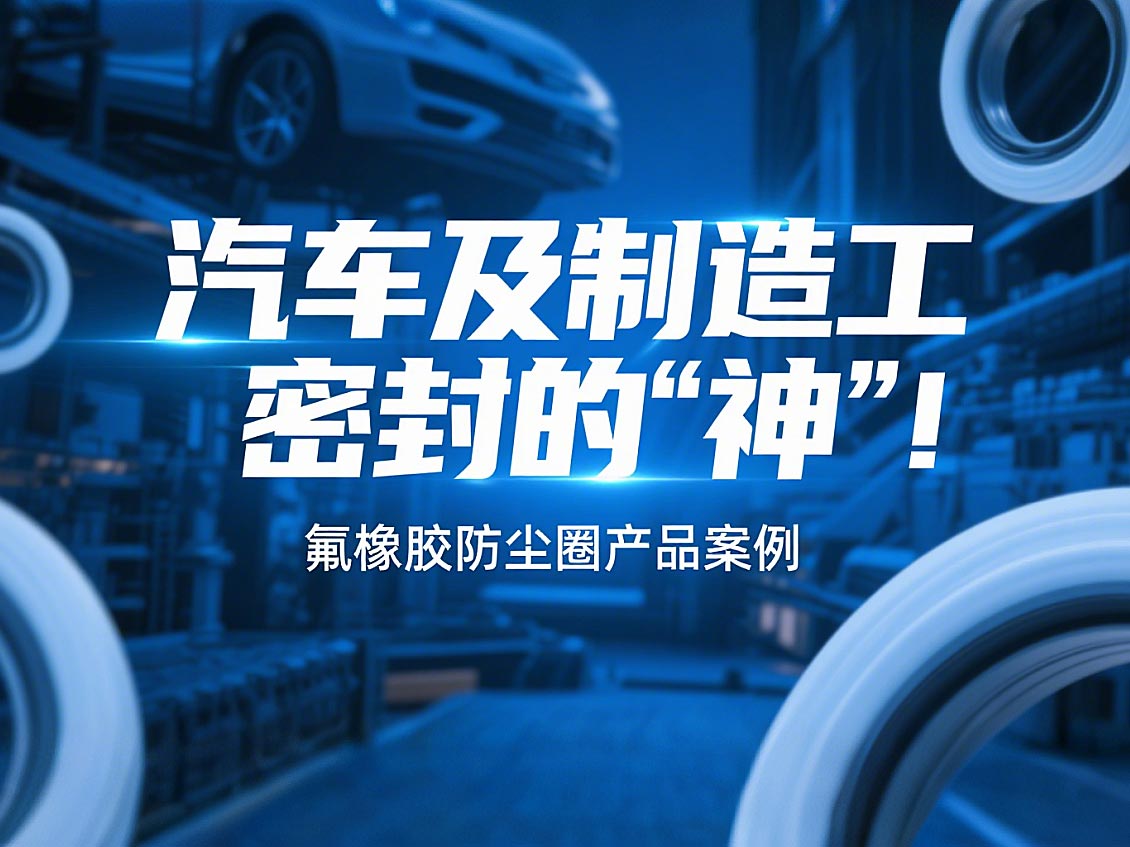 氟橡膠防塵圈產(chǎn)品案例 ? 汽車及制造工業(yè)密封的“神”！