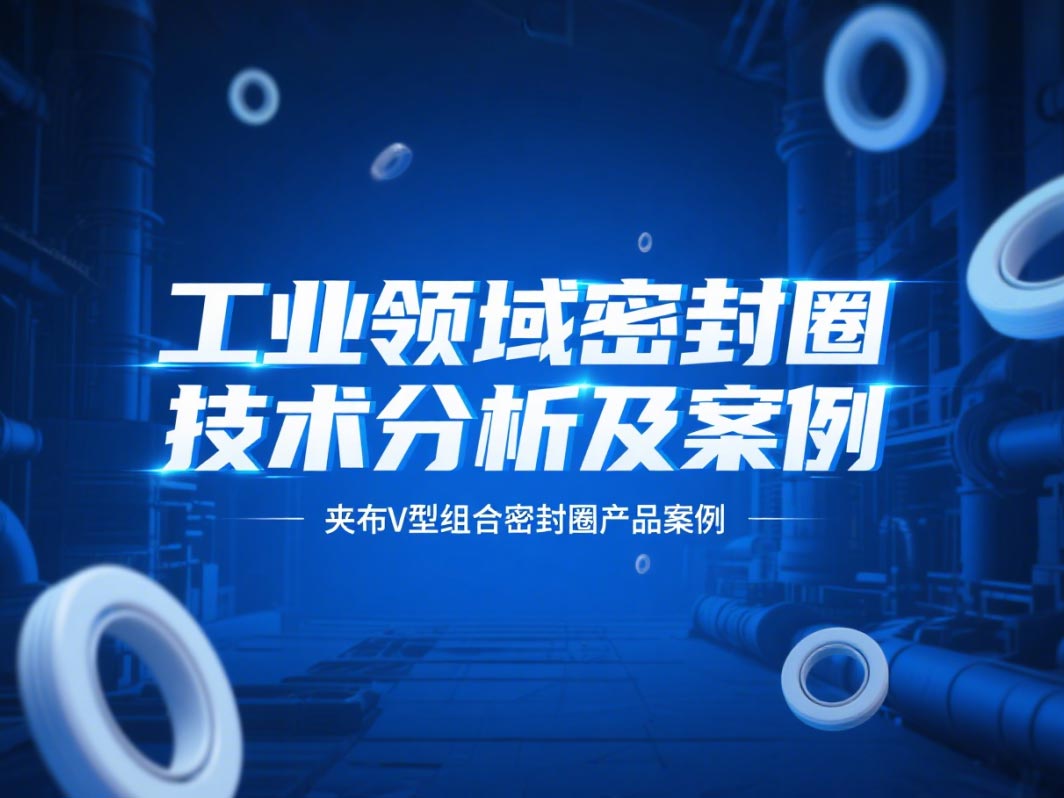 夾布V型組合密封件 ? 工業(yè)領(lǐng)域密封件技術(shù)分析及案例！
