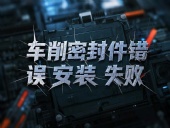 車削密封件安裝失敗案例丨工程師最怕的3個操作錯誤！？