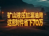 液壓缸老是漏油？礦山上用這密封件，一年省下70萬！?